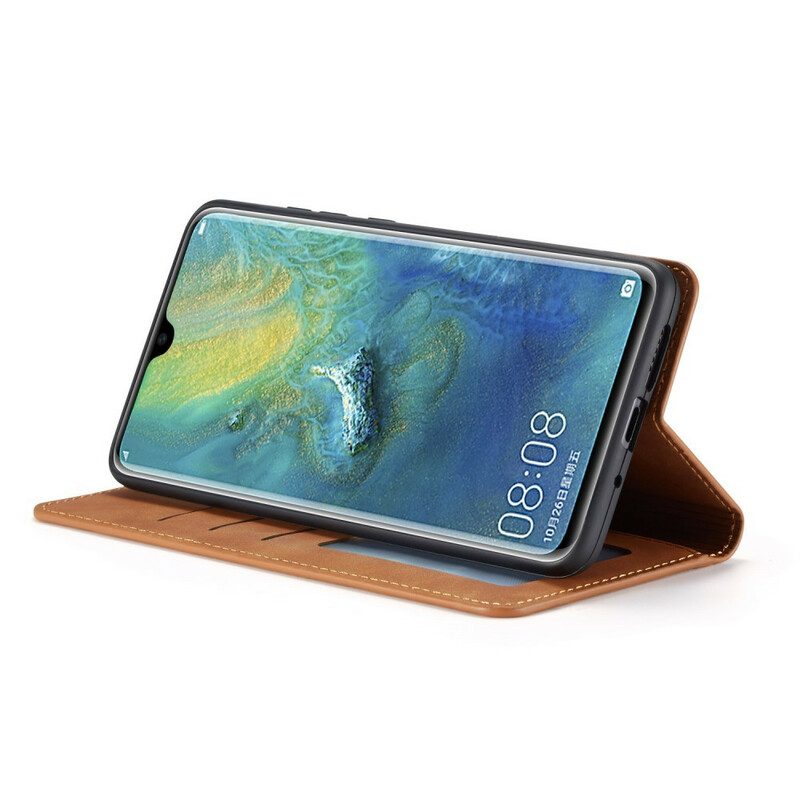 Folio-fodral För Huawei Mate 20 Läderfodral Lädereffekt Forwenw