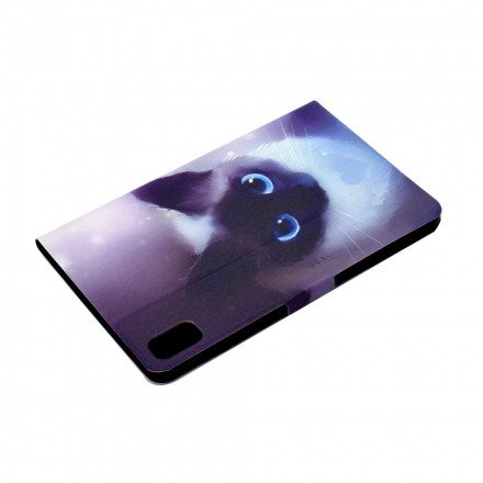 Folio-fodral För Huawei MatePad New Blue Eyed Cat