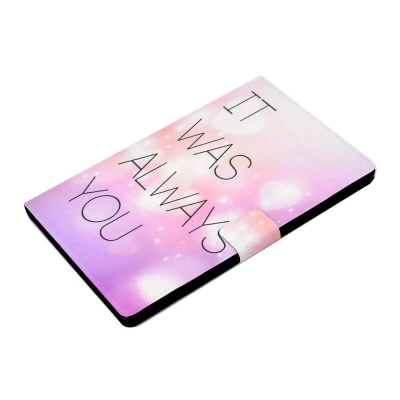 Folio-fodral För Huawei MatePad T 8 Det Har Alltid Varit Du