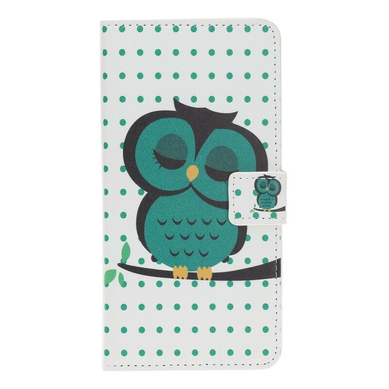 Folio-fodral För Huawei Nova 5T / Honor 20 Sovuggla