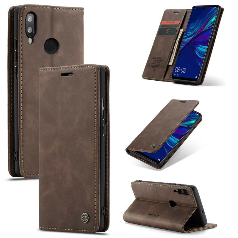 Folio-fodral För Huawei P Smart 2019 / Honor 10 Lite Läderfodral Caseme Konstläder