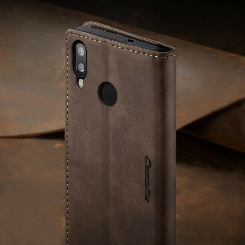 Folio-fodral För Huawei P Smart 2019 / Honor 10 Lite Läderfodral Caseme Konstläder