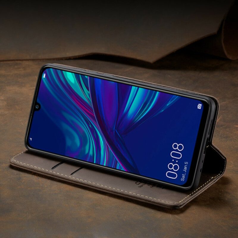 Folio-fodral För Huawei P Smart 2019 / Honor 10 Lite Läderfodral Caseme Konstläder