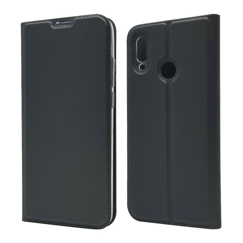 Folio-fodral För Huawei P Smart Plus 2019 Läderfodral Lädereffektkorthållare