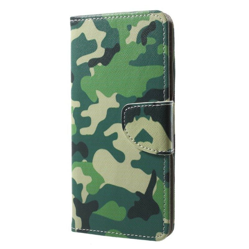 Folio-fodral För Huawei P20 Militärt Kamouflage