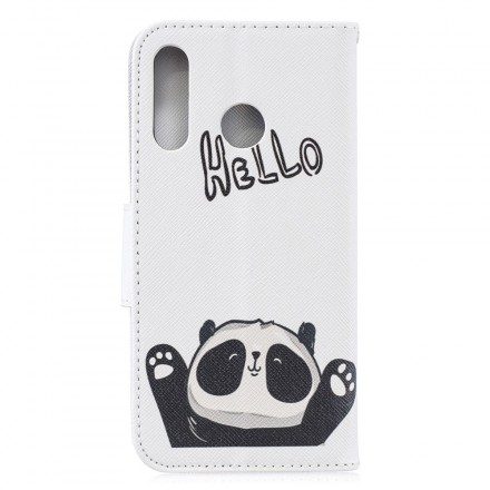 Folio-fodral För Huawei P30 Lite Hej Panda
