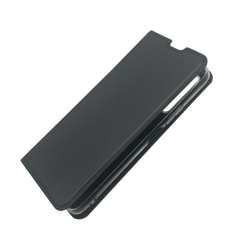 Folio-fodral För Huawei P40 Lite 5G Läderfodral Magnetiskt Lås