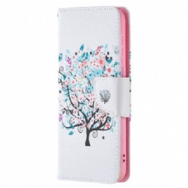 Folio-fodral För Huawei P50 Blommigt Träd