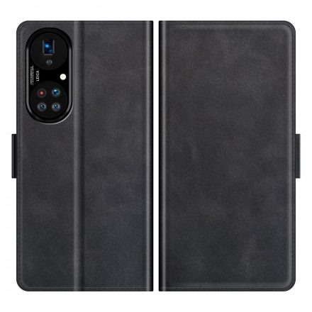 Folio-fodral För Huawei P50 Pro Stil Läderdesign