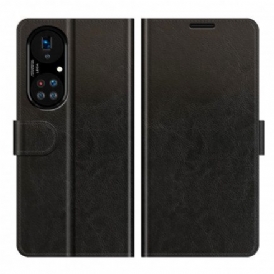 Folio-fodral För Huawei P50 Pro Stil Läderdesign