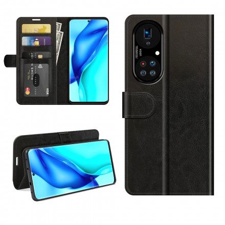 Folio-fodral För Huawei P50 Pro Stil Läderdesign