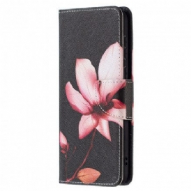 Folio-fodral För Huawei P50 Rosa Blomma