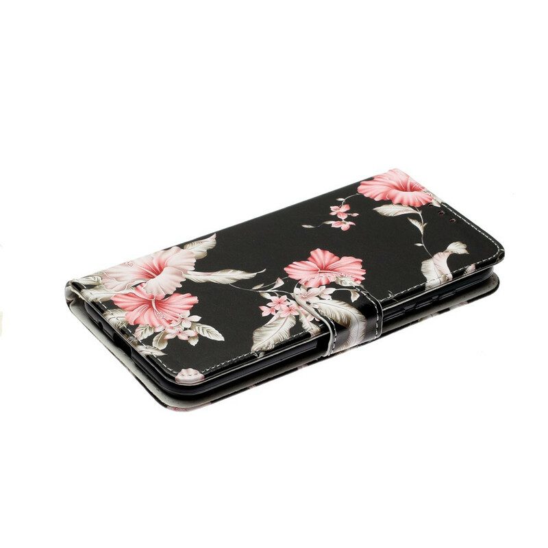 Folio-fodral För Huawei Y5p Myriad Blommor