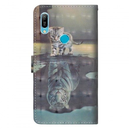 Folio-fodral För Huawei Y6 2019 / Honor 8A Ernest The Tiger