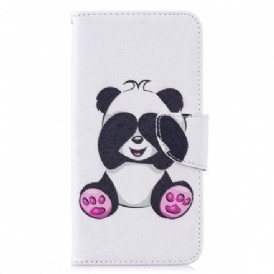 Folio-fodral För Huawei Y7 2019 Panda Kul