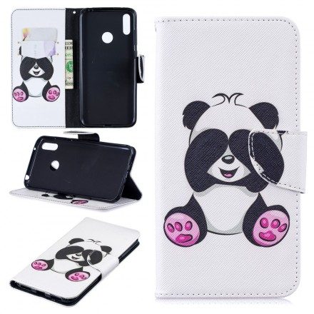 Folio-fodral För Huawei Y7 2019 Panda Kul