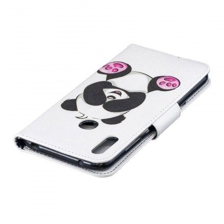 Folio-fodral För Huawei Y7 2019 Panda Kul