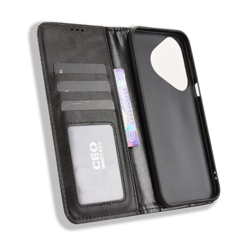 Folio-fodral Huawei Pura 80 Vintagefris