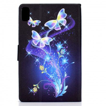 Läderfodral För Huawei MatePad New Magiska Fjärilar