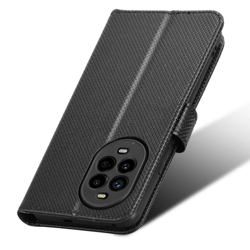 Läderskal Fodral Huawei Nova 13 Pro Prickiga Remmar