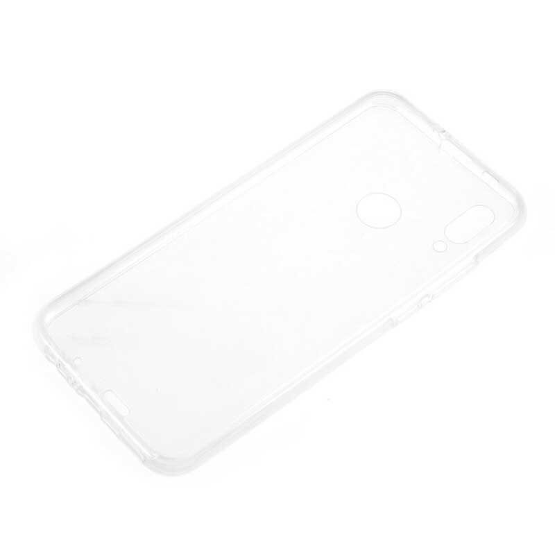 Mobilskal För Huawei P Smart 2019 / Honor 10 Lite Transparent Fram Och Bak Löstagbar