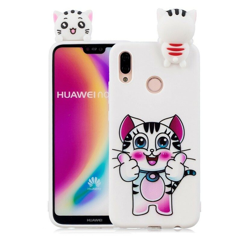 Mobilskal För Huawei P20 Lite 3d Min Katt