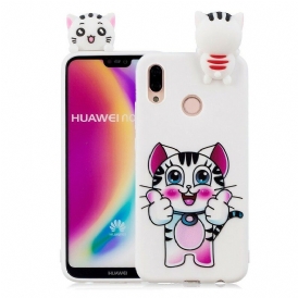 Mobilskal För Huawei P20 Lite 3d Min Katt
