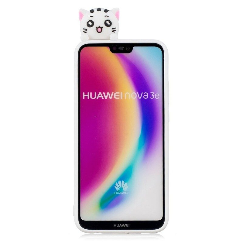 Mobilskal För Huawei P20 Lite 3d Min Katt