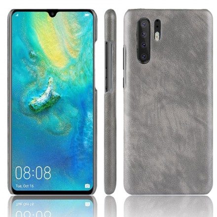 Mobilskal För Huawei P30 Pro Performance Litchi Lädereffekt