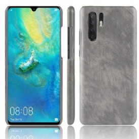 Mobilskal För Huawei P30 Pro Performance Litchi Lädereffekt