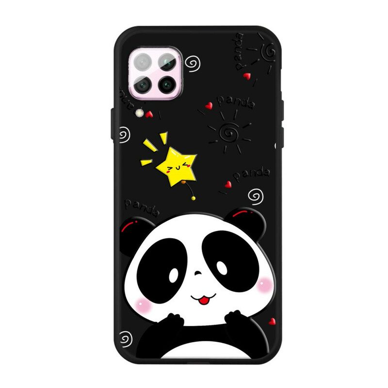 Mobilskal För Huawei P40 Lite Panda Star