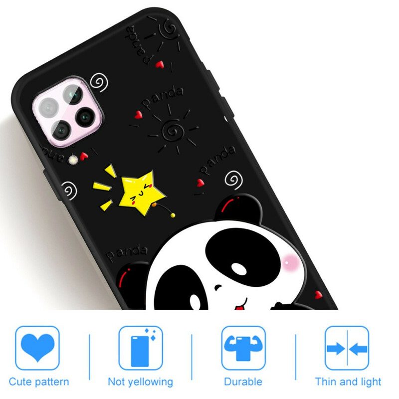 Mobilskal För Huawei P40 Lite Panda Star