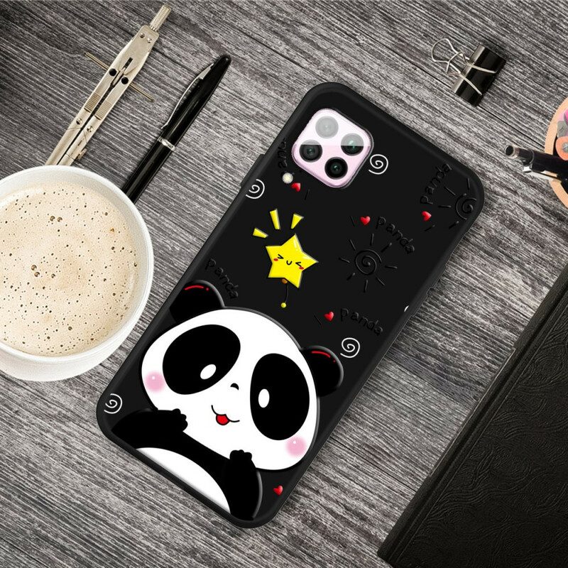 Mobilskal För Huawei P40 Lite Panda Star