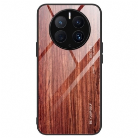 Mobilskal Huawei Mate 50 Pro Trädesign Härdat Glas