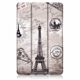 Skal För Huawei MatePad New Förstärkt Retro Eiffeltorn