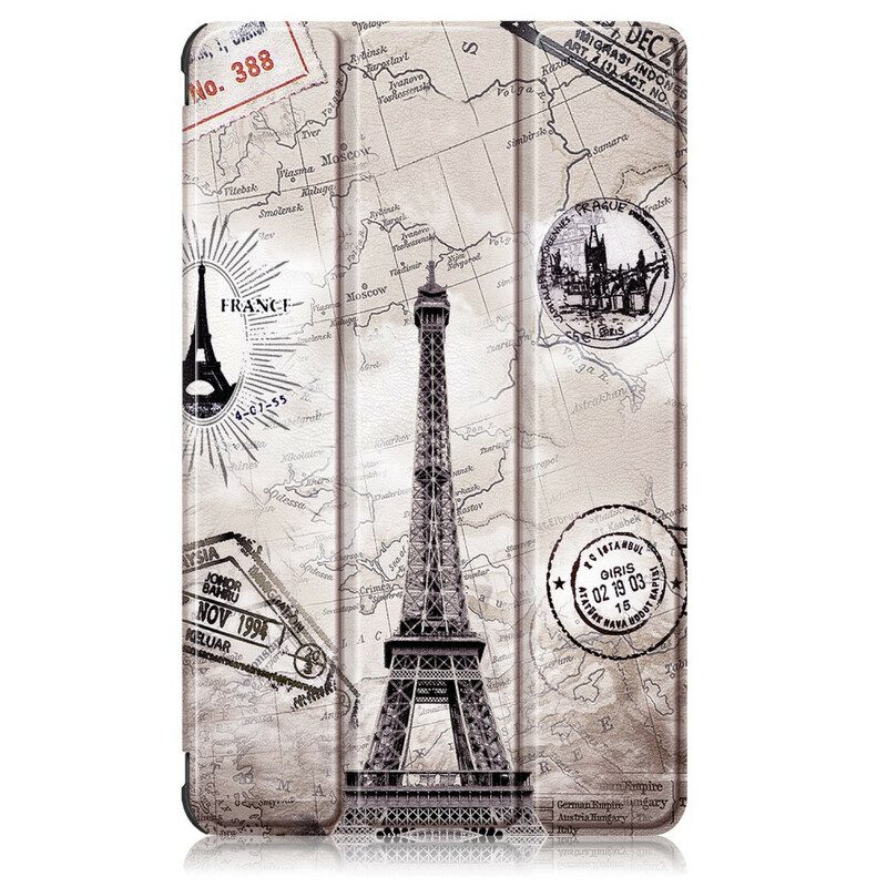 Skal För Huawei MatePad T 8 Förstärkt Retro Eiffeltorn