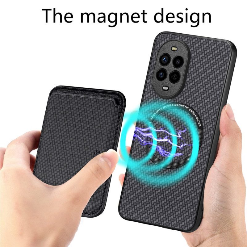 Skal För Huawei Nova 13 Pro Avtagbar Magnetisk Korthållare