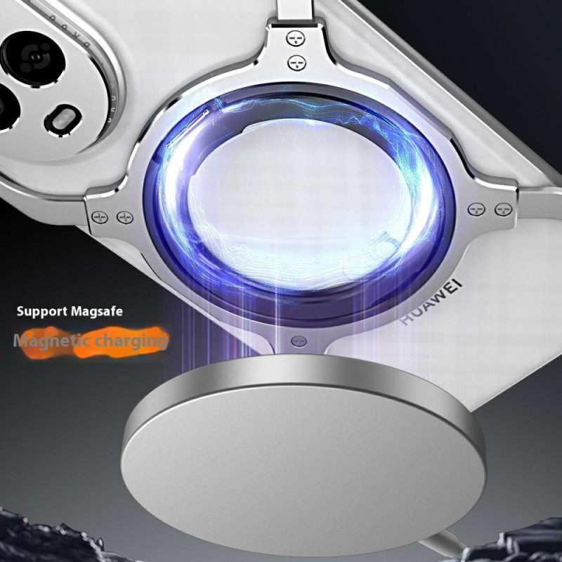 Skal För Huawei Nova 13 Pro Magnetiskt Stativ Och Stötfångare