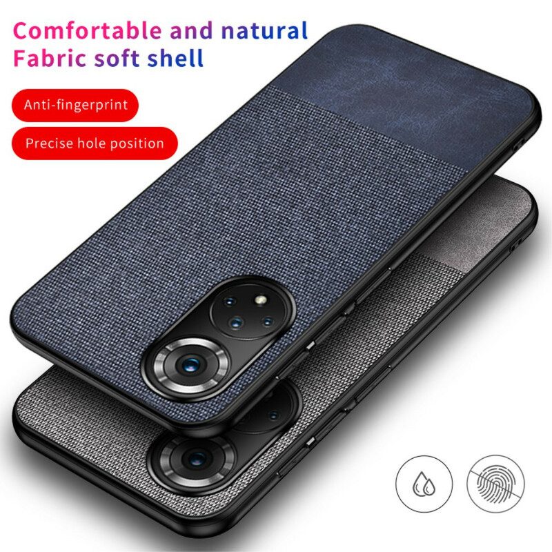 Skal För Huawei Nova 9 / Honor 50 Bi-textur Konstläder