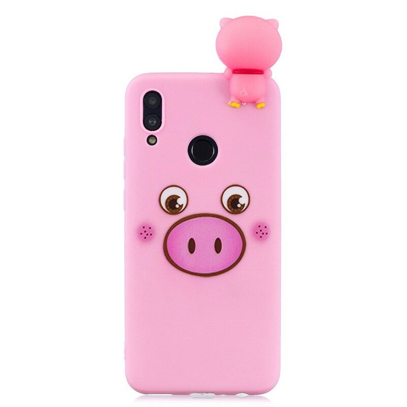 Skal För Huawei P Smart 2019 / Honor 10 Lite Apollo The Pig 3d