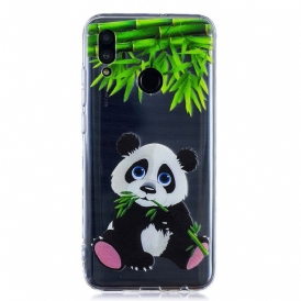 Skal För Huawei P Smart 2019 / Honor 10 Lite Transparent Panda Ät