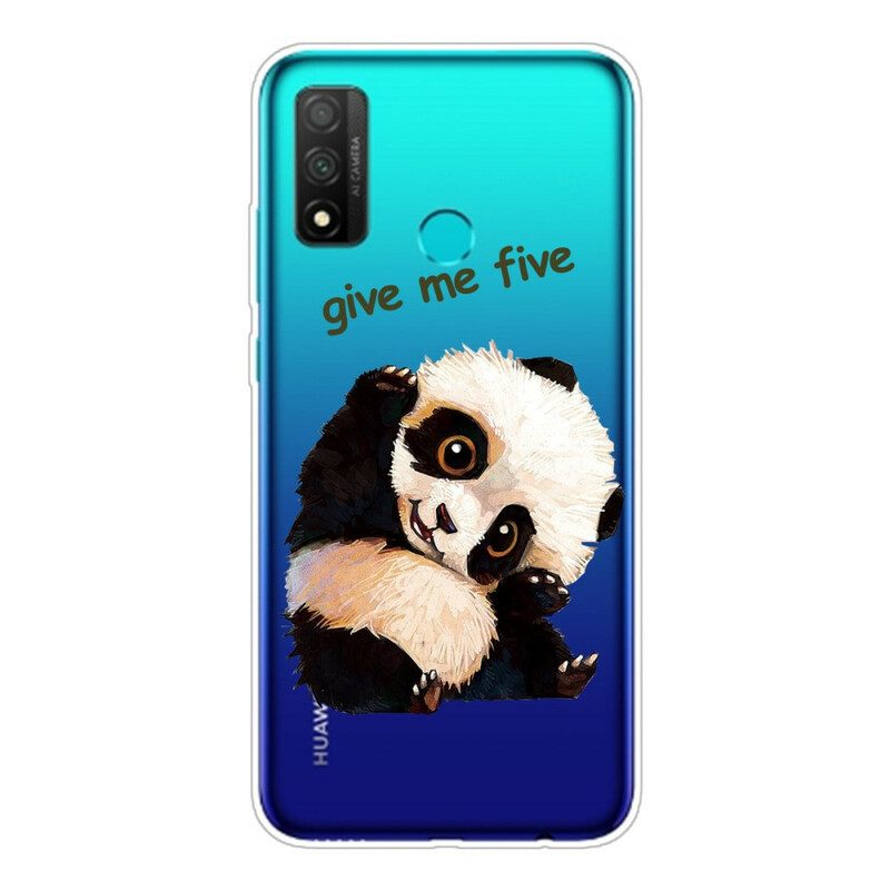 Skal För Huawei P Smart 2020 Transparent Panda Ge Mig Fem