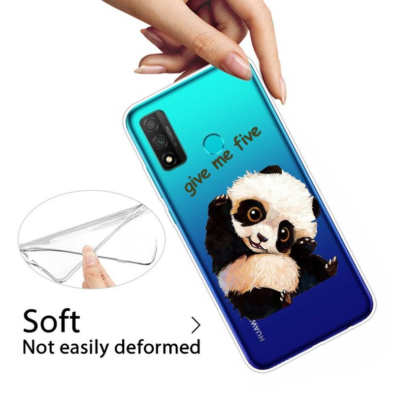 Skal För Huawei P Smart 2020 Transparent Panda Ge Mig Fem