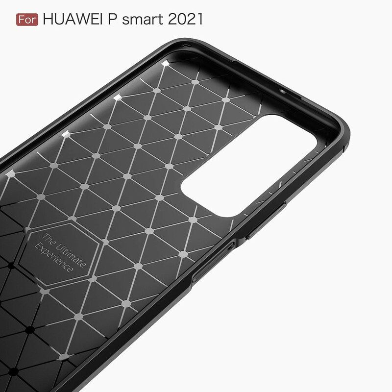 Skal För Huawei P Smart 2021 Borstad Kolfiber