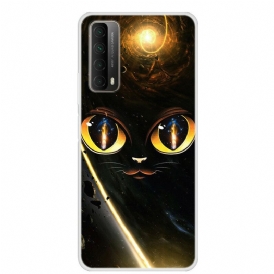 Skal För Huawei P Smart 2021 Galaxy Cat