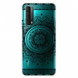 Skal För Huawei P Smart 2021 Sömlösa Blommor Mandala