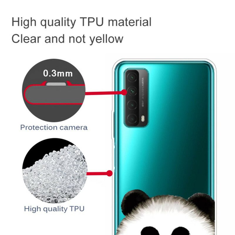 Skal För Huawei P Smart 2021 Transparent Panda