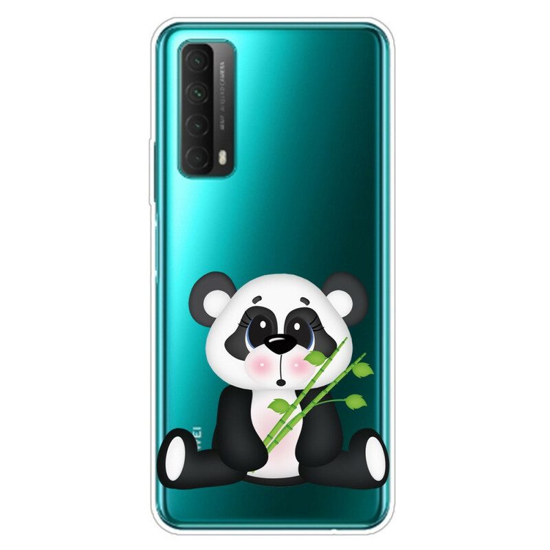 Skal För Huawei P Smart 2021 Transparent Sad Panda