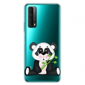 Skal För Huawei P Smart 2021 Transparent Sad Panda