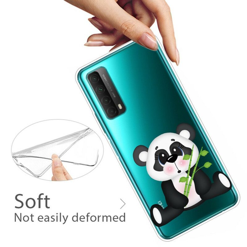 Skal För Huawei P Smart 2021 Transparent Sad Panda
